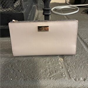 Kate Spade Beige Wallet EUC